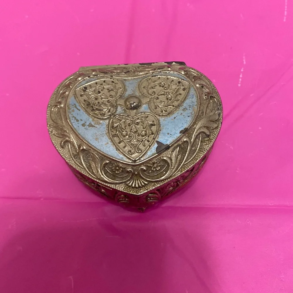 Vintage Jewelry/Trinket Box Made In Japan - Picture 1 of 4